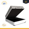Cama Box Baú Casal + Colchão de Molas Ensacadas Ortobom Airtech Springpocket 138cm - 4