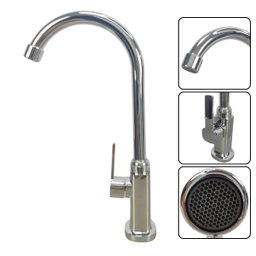 Torneira para Cozinha Giratoria de Bancada Cromada Partna 3908 - 2