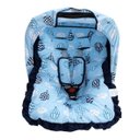 Ver imagem 1 de Kit para Bebê Conforto 04 Pçs Tr - Balãozinho Azul