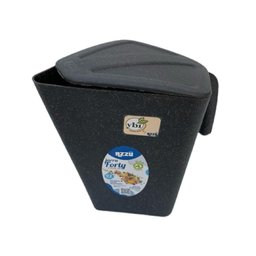 Jarra YBI Fort com Tampa Plástico Resistente Agua Suco 2L:Preto - 2