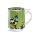 Ver imagem 1 de Caneca Mug com Infusor Verde 350ml ? Cocoricó