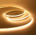 Ver imagem 2 de Fita Led Cob 5mm 10w 320 Led’s 12v Ip20 5 Metros Branco Quente 3000k