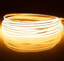 Ver imagem 1 de Fita Led Cob 5mm 10w 320 Led’s 12v Ip20 5 Metros Branco Quente 3000k