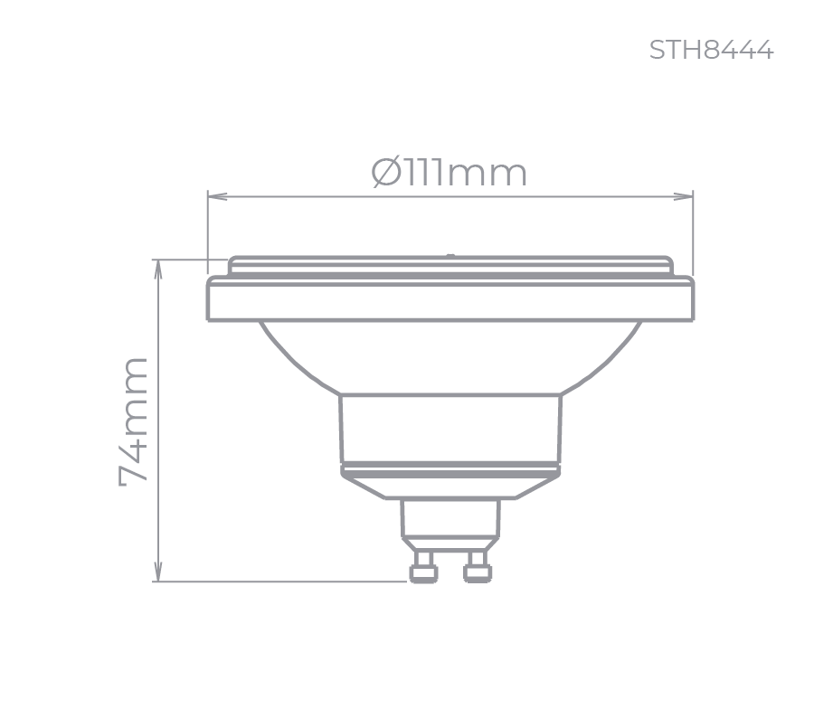 12W AR111 ECO 24 2700K STH8444/27 STELLA - 3