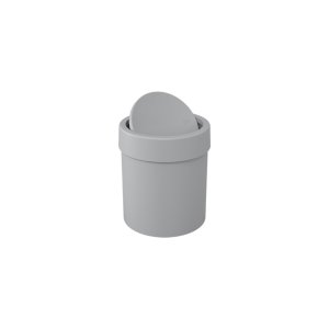 Lixeira com Tampa Basculante 5l Cor Neutra Coza
