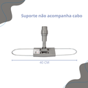 Ver imagem 3 de Suporte Mais Mop Pó Acrílico 40cm - Limpeza Profunda e Eficiente