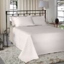 Ver imagem 2 de Jogo de Cama Casal Algodão 300 Fios 4 Peças Estampa Moderna