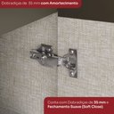Ver mais imagens de Cozinha Completa Connect 16 Portas 2 Gavetas 100% MDF com Vidro Duna/Cristal - Henn