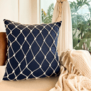 Ver imagem 2 de Capa para Almofada Quadrada - Macramê Almofadas Estilo