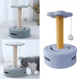 Arranhador para Gatos Bola Brincadeira Arranhar Brincar Pet Shop Sisal Interativo Aconchegante Diver - 8