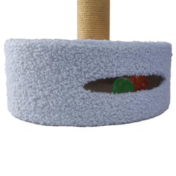 Arranhador para Gatos Bola Brincadeira Arranhar Brincar Pet Shop Sisal Interativo Aconchegante Diver - 10