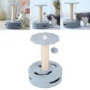 Ver imagem 4 de Arranhador para Gatos Bola Brincadeira Arranhar Brincar Pet Shop Sisal Interativo Aconchegante Diver
