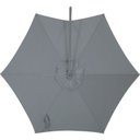 Ver mais imagens de Ombrelone Suspenso Bel Veneza 3 Metros Cinza Guarda Sol com Base de Apoio P/ Piscina, Varanda, Jardi