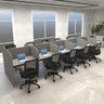 Espaço de Trabalho Call Center para 10 Pessoas Cs 4,60m F5 Cor:cinza Sagrado - 1