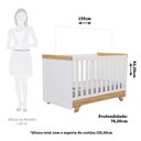 Ver imagem 4 de Berço Mini Cama 100% Mdf Retrô