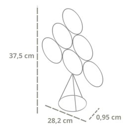 Árvore de Natal de Mesa Minimalista - 3