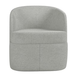 Kit 2 Poltronas Decorativas Design Moderno Bel Sala de Estar Base Giratória Linho Cinza G33 - Gran B - 7 Kit 2 Poltronas Decorativas Design Moderno Bel Sala de Estar Base Giratória Linho Cinza G33 - Gran B - 7