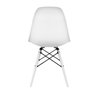 Conjunto com 2 Cadeiras para Sala de Jantar Eames Pp Dsw Inj  - 2
