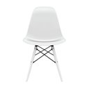 Ver imagem 4 de Conjunto com 2 Cadeiras para Sala de Jantar Eames PP Dsw Inj Branco