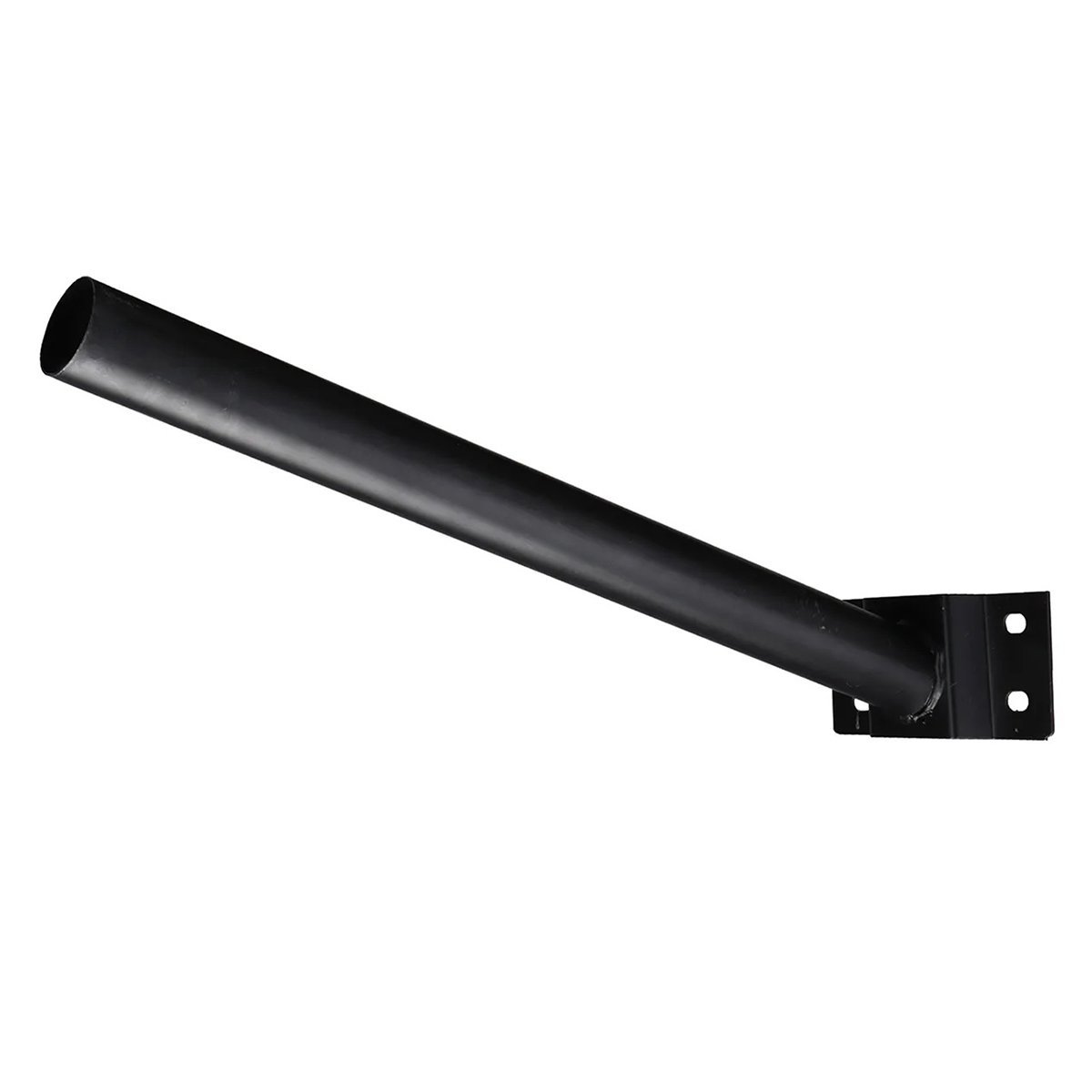 Suporte Luminaria Solar Aço Pintura Eletrostatica Parede Barra Poste Iluminaçao Rua Quintal Jardim S - 8