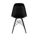 Ver imagem 2 de Conjunto com 2 Cadeiras para Sala de Jantar Eames PP Dsw Inj Preto