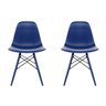 Conjunto com 2 Cadeiras para Sala de Jantar Eames Pp Dsw Inj  - 4