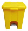Ver imagem 2 de Cesto Quadrado Com Pedal 15 Litros P15:Branco
