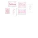 Ver imagem 1 de Quadros Placas Mdf 6mm Sala Moderna Frosa Quarto 5 Un 29x20