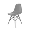 Ver imagem 6 de Conjunto com 2 Cadeiras para Sala de Jantar Eames PP Dsw Inj Cinza/Konkret