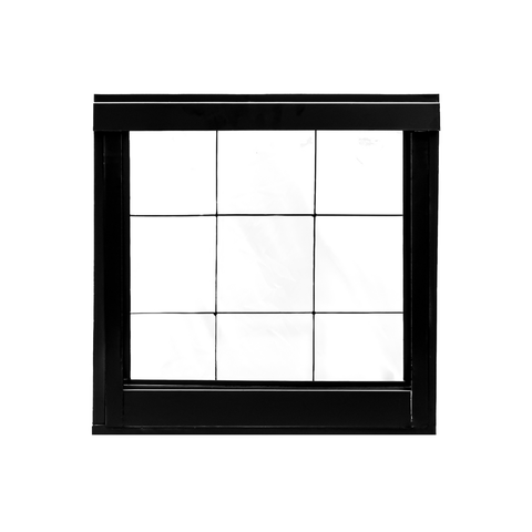 Vitro Maxxi Ar Quadrado com Grade para Proteção Aço - Vettoretti:preto