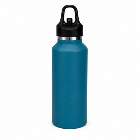 Garrafa Térmica Ms-940 700ml Inox 316 com Tampa de Abertura Rápida e Vedação Segura:Azul Petróleo
