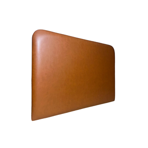 Cabeceira Estofada Casal Orgânica Não É Segredo Esmeralda Marrom 140x120