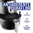 Ver imagem 3 de Fritadeira Elétrica Air Fryer Pratic Af-34 3,2 Litros 1200w Mondial