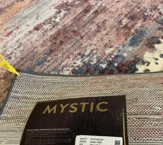 Ver imagem 3 de Tapete Sala Adana Grey Estonado 200x250 Abstrato Artistico