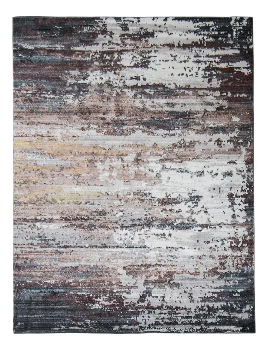 Tapete Sala Adana Grey Estonado 200x250 Abstrato Artistico