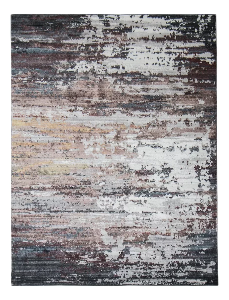 Tapete Sala Adana Grey Estonado 200x250 Abstrato Artistico