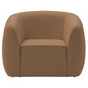 Ver imagem 6 de Poltrona Decorativa Premium Provença Bouclé Terracota - Nexta Casa