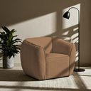 Ver imagem 2 de Poltrona Decorativa Premium Provença Bouclé Terracota - Nexta Casa