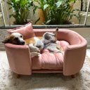 Ver imagem 4 de Sofá Caminha Pet Luxo em Sued Premium:rosê