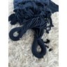 Rede de Dormir Casal Balanço de Algodão Reforçada 3,80m X 1,50m Varias Cores:azul Marinho - 2