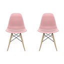 Ver imagem 4 de Conjunto com 2 Cadeiras Infantil PP 55,5cm Eames Rosa