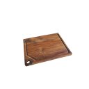 Ver imagem 2 de Tábua de Carne Multiuso Madeira Teca 36 X 28 X 1,8 - Natural Natural