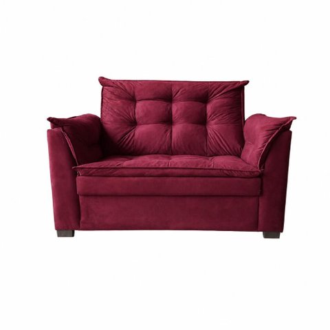 Sofá 2 Lugares Pequeno Confortável 1,40 Mts Alice Imperio Decor