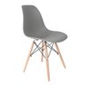 Conjunto com 2 Cadeiras para Sala de Jantar Eames Pp Dsw  - 4