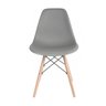 Conjunto com 2 Cadeiras para Sala de Jantar Eames Pp Dsw  - 6