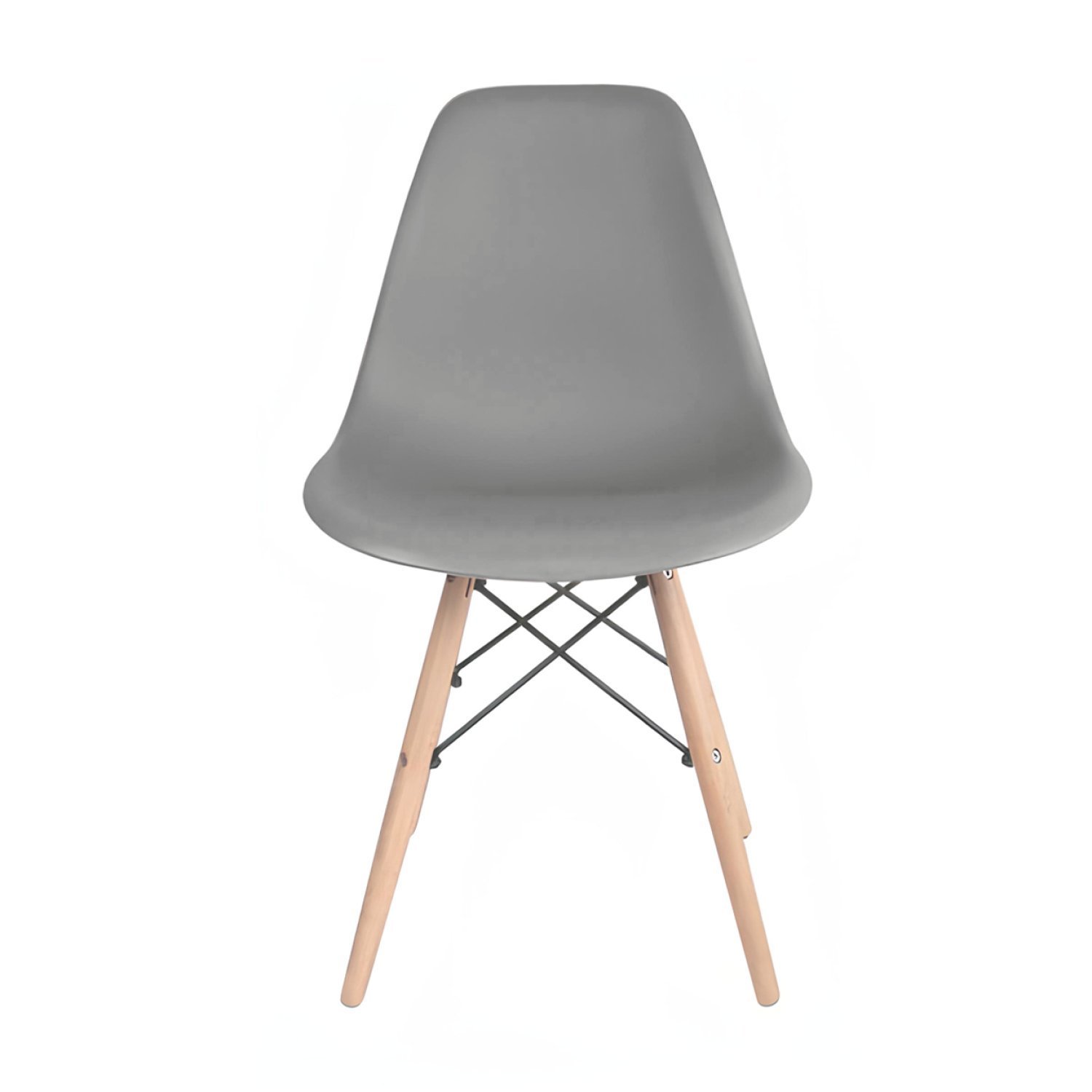 Conjunto com 4 Cadeiras para Sala de Jantar Eames Pp Dsw - 6