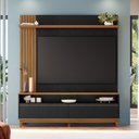 Ver imagem 2 de Estante Home Nt1335 para Tv até 65" Preto Tx/freijó Trend Notável Móveis