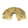 Baralho Dourado Ouro 24k Dollar Poker Cartas Jogos P'agua - 1