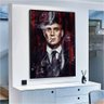 Quadro Decorativo Peaky Blinders Thomas Shelby:90x60 cm/BORDA INFINITA - 3