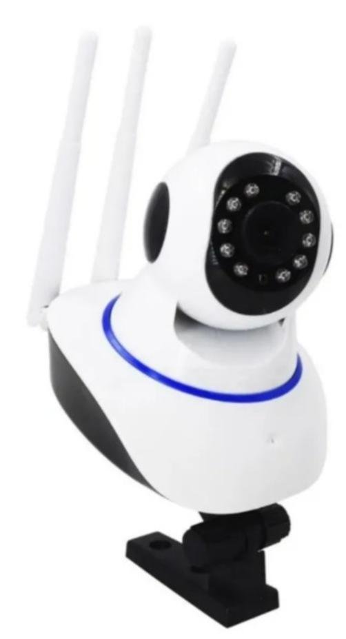 Camera Robo 3 Antenas Ip Wifi 360º App V380 Pro - 5